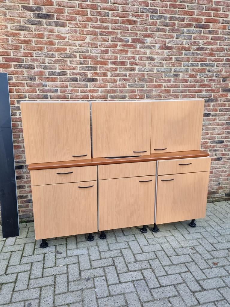 1 Keuken'  bruynzeel, Ophalen, Enkelwandige keuken