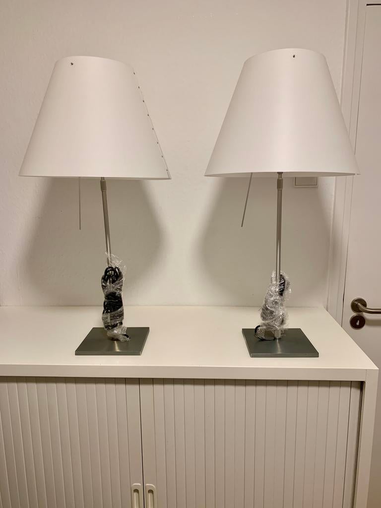 2 Constanza tafellampen, Design, iconisch, sfeervol, Ophalen of Verzenden, Zo goed als nieuw, 75 cm of meer