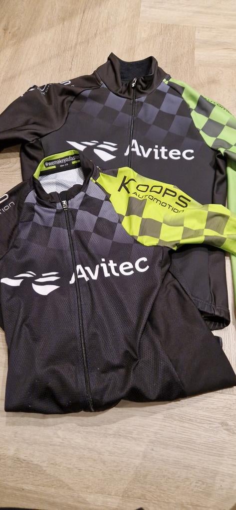 Avitec Fietskleding Set, Ophalen of Verzenden, Zo goed als nieuw, Helm