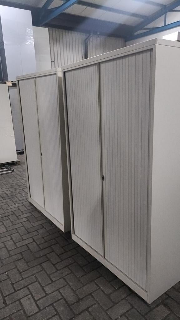 Stevige metalen roldeurkasten, Garage kasten, Huis en Inrichting, Kasten | Roldeurkasten en Archiefkasten, Gebruikt, 100 tot 150 cm