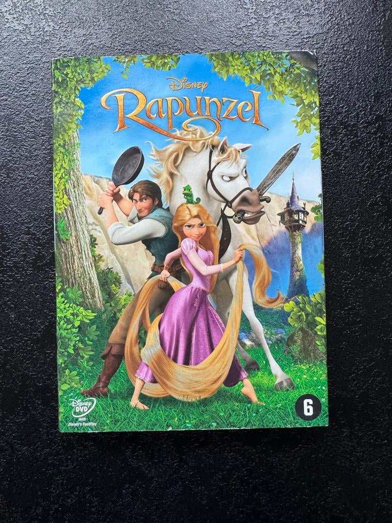 Rapunzel DVD - Disney Klassieker!, Avontuur, Alle leeftijden, Ophalen of Verzenden, Zo goed als nieuw