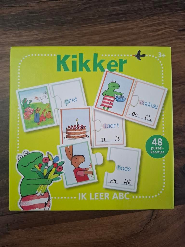 Kikker Ik Leer ABC Puzzel, Ophalen of Verzenden, Zo goed als nieuw, Taal en Lezen