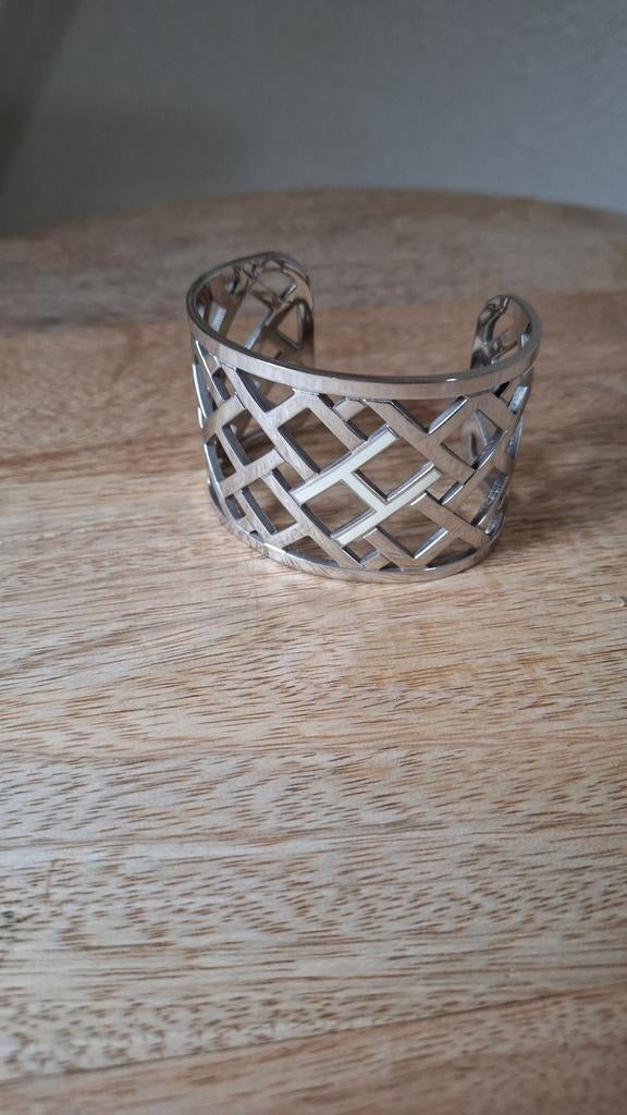 Klem armband Tommy Hilfiger, Ophalen of Verzenden, Zo goed als nieuw, Zilver, Staal