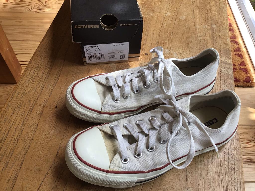 Witte Converse All Stars Maat 38, Kleding | Dames, Schoenen, Ophalen of Verzenden, Gedragen, Wit, Sneakers of Gympen