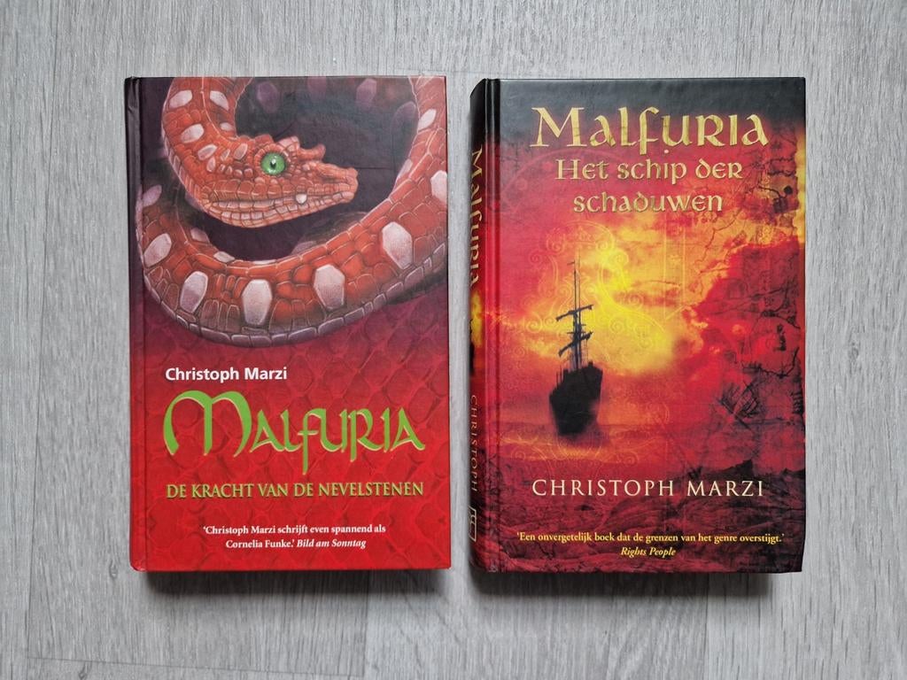 Malfuria Boeken - Christoph Marzi, Boeken, Ophalen of Verzenden, Zo goed als nieuw, Christoph Marzi