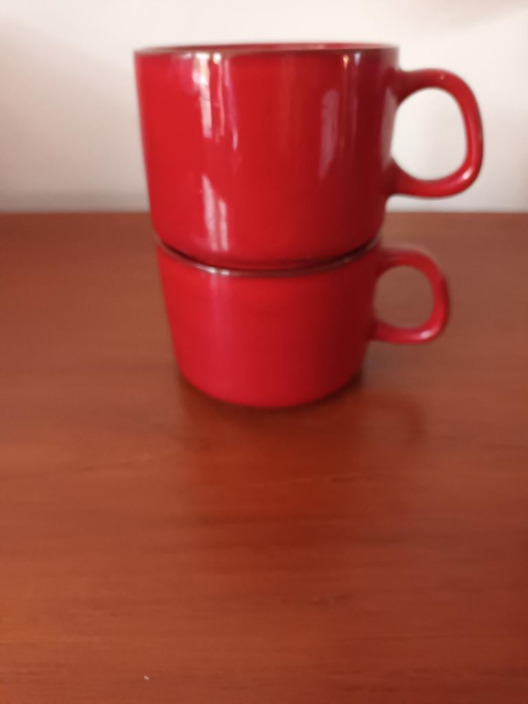 2x koffiekop MELITTA Vintage en Gaaf!, Ophalen of Verzenden