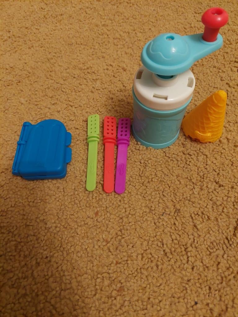 Play-Doh Ijsmachine, Ophalen of Verzenden, Gebruikt, Jongen of Meisje