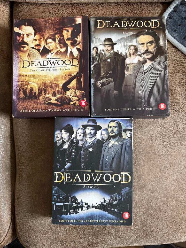 Deadwood complete serie, 3 seizoenen., Cd's en Dvd's, Dvd's | Tv en Series, Ophalen, Zo goed als nieuw