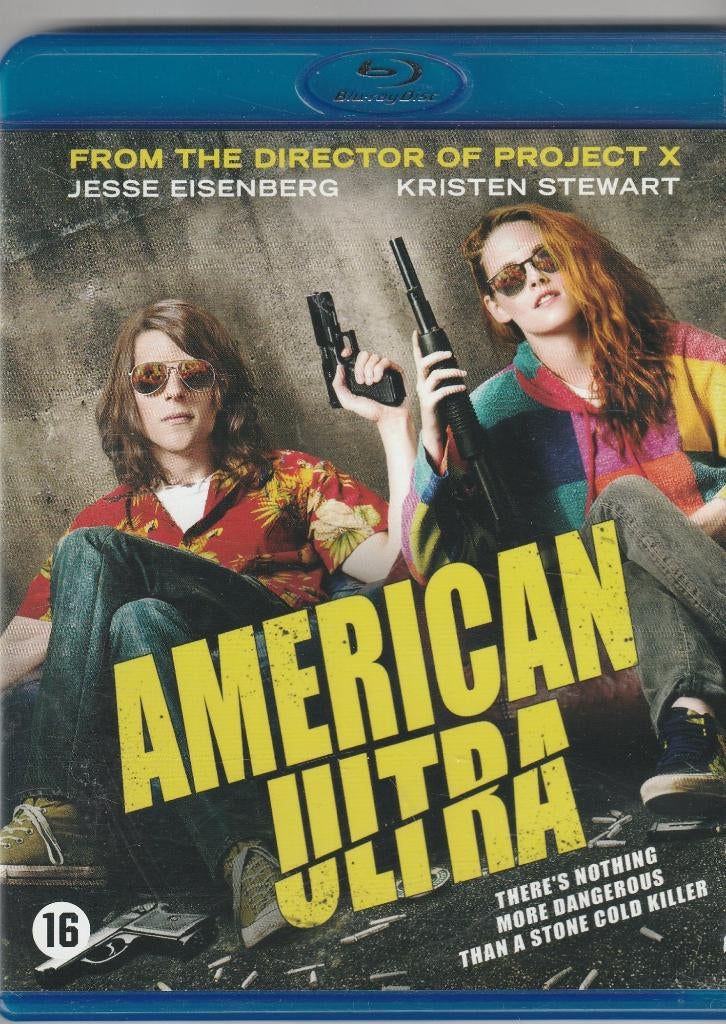American Ultra  blu ray ( ned. ondert.), Cd's en Dvd's, Ophalen of Verzenden, Zo goed als nieuw, Humor en Cabaret