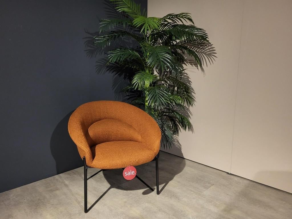 Fauteuil in stof PER STUK, Ophalen, Minder dan 75 cm, Nieuw, 50 tot 75 cm