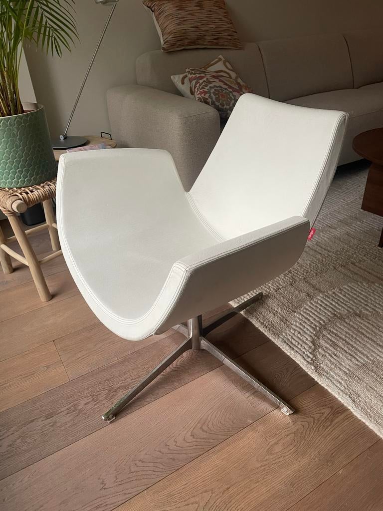 Beetle Low Back Design Stoel - Infinity, Ophalen, Kunststof, Wit, Zo goed als nieuw