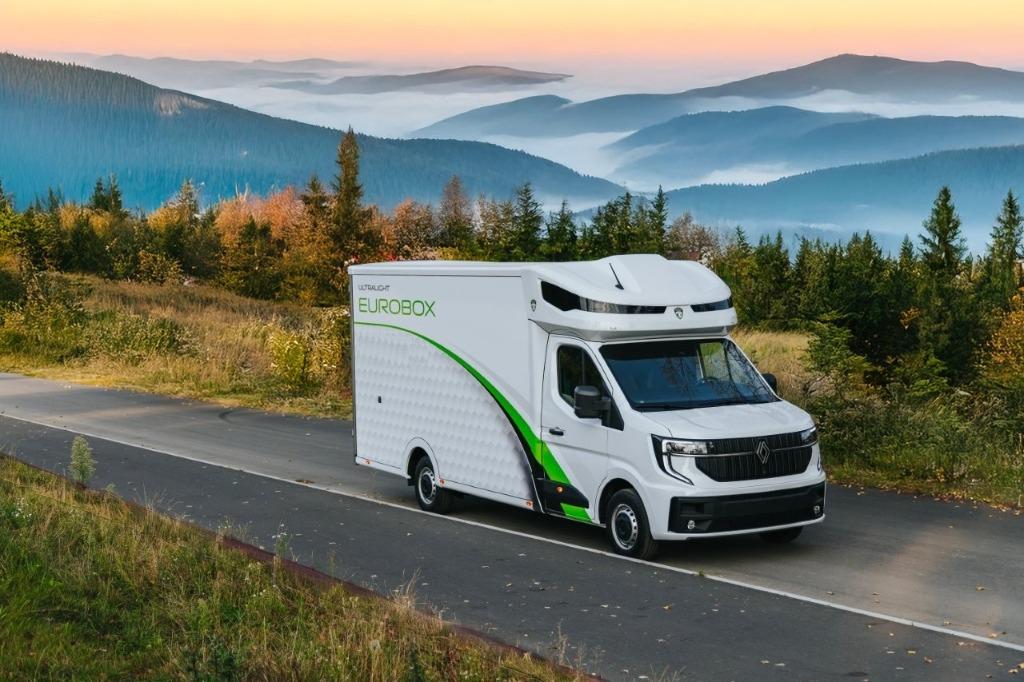 Renault Master polyvolume mobiel kantoor showroom laadbak, Stof, Euro 6, Renault, Bedrijf