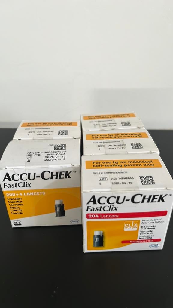 Accu-Chek FastClix Lancets nieuw 3, Ophalen of Verzenden, Nieuw