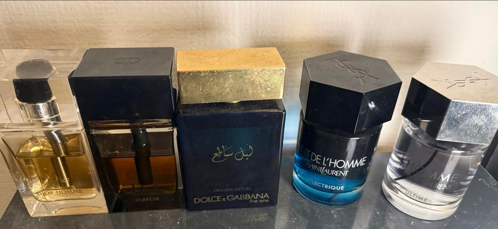 Parfum Collectie: Dior, d&g, ysl, Ophalen of Verzenden, Gebruikt