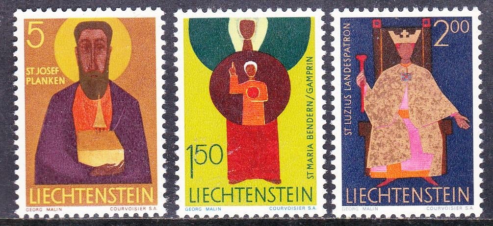 Liechtenstein 1969 pf mi 500 - 502, Ophalen of Verzenden, Overige landen, Postfris