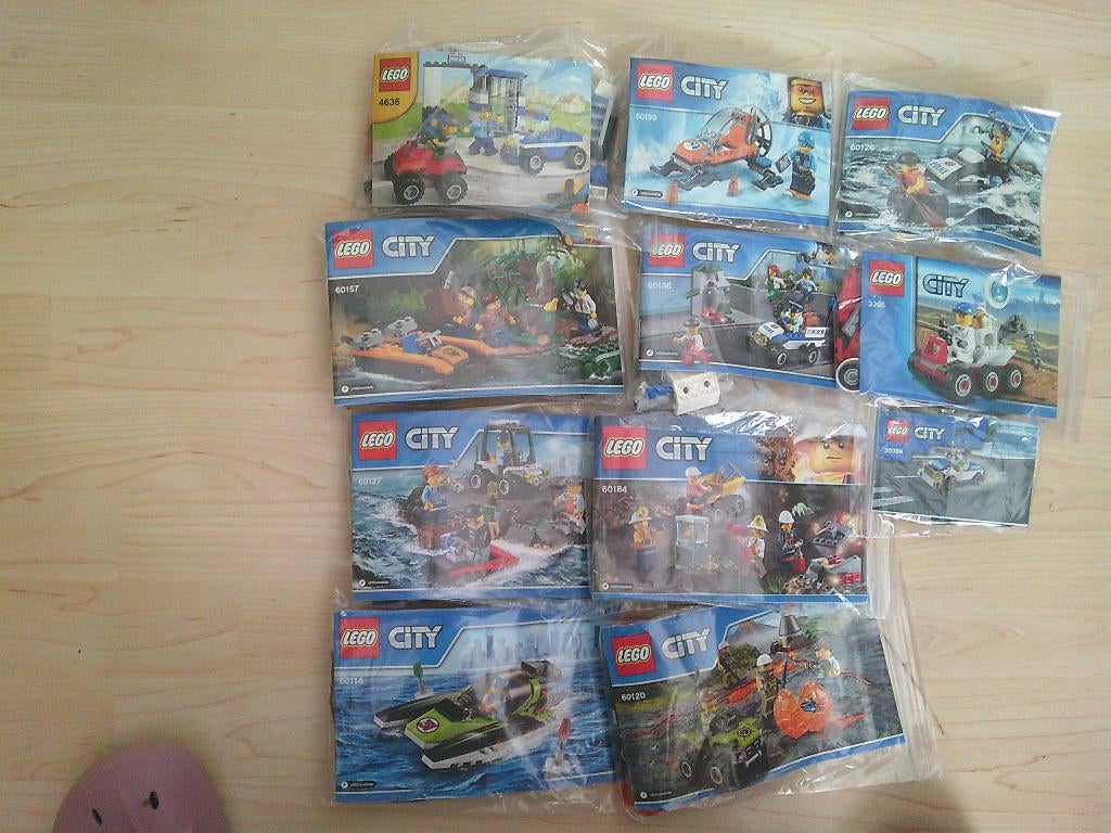 Lego City 11 sets, Kinderen en Baby's, Speelgoed | Duplo en Lego, Ophalen of Verzenden, Zo goed als nieuw, Lego