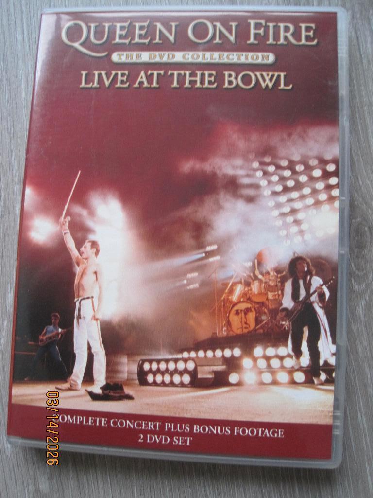 Queen on fire   -   Live at the bowl, Alle leeftijden, Boxset, Muziek en Concerten, Ophalen of Verzenden
