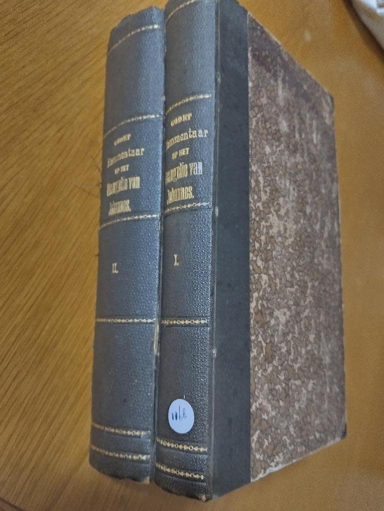 Nr. 1168  F. Godet, Kommentaar op het Evangelie van Johannes, Ophalen of Verzenden, Godet, F.
