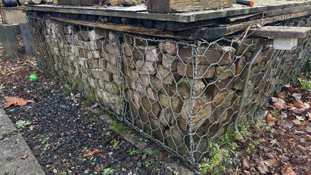 schanskorf, Ophalen, Minder dan 3 meter, IJzer, 1 tot 2 meter