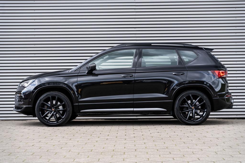 Cupra Ateca 2.0 TSI 4DRIVE PANO BEATS VIRTUAL TREKHAAK, Automaat, Gebruikt, Zwart, 4 cilinders