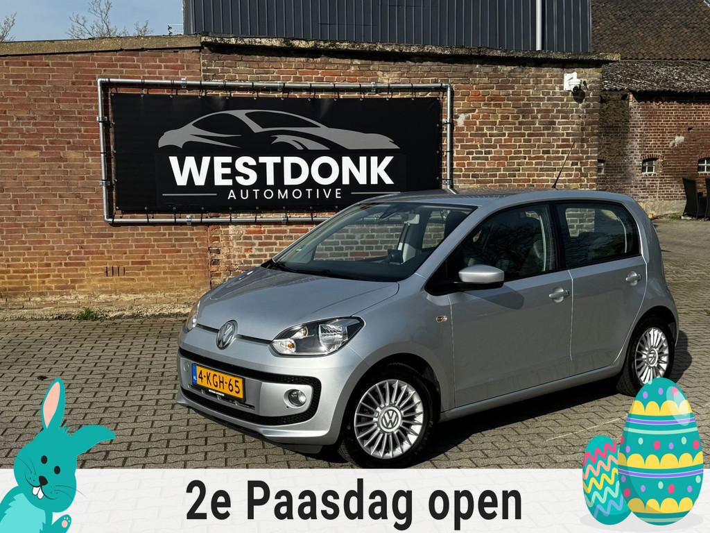 Volkswagen Up! 1.0 high up! -Vele opties/5drs/NAP, Voorwielaandrijving, Euro 5, Gebruikt, Up!