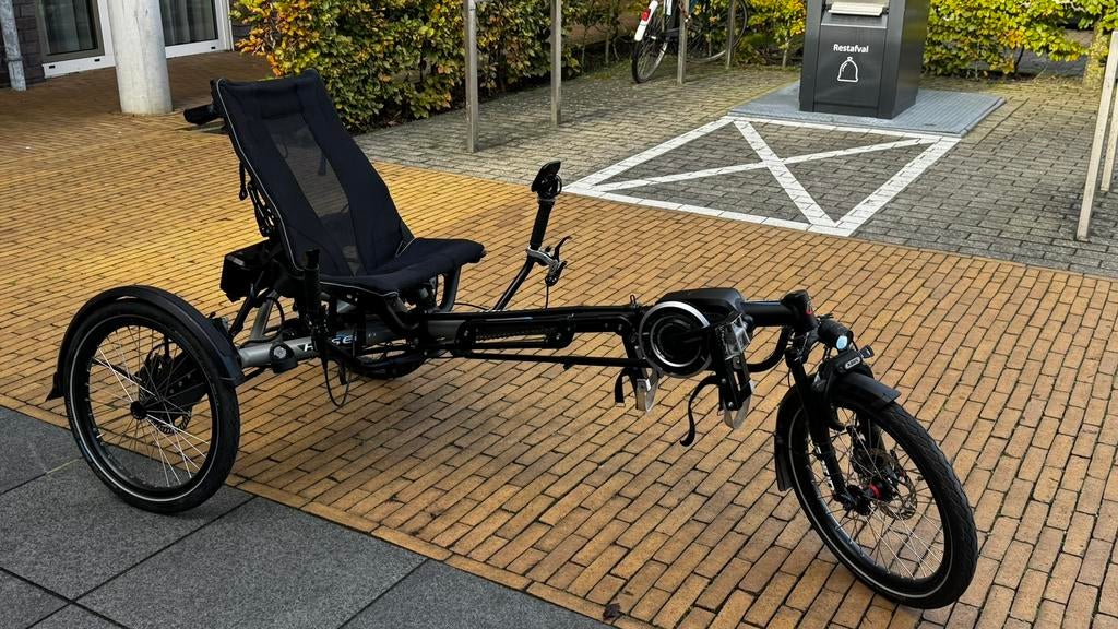 Elektrische Hase Kettwiesel driewieler | Topstaat | 2000 km, Fietsen en Brommers, Fietsen | Driewielfietsen, Ophalen, Zo goed als nieuw