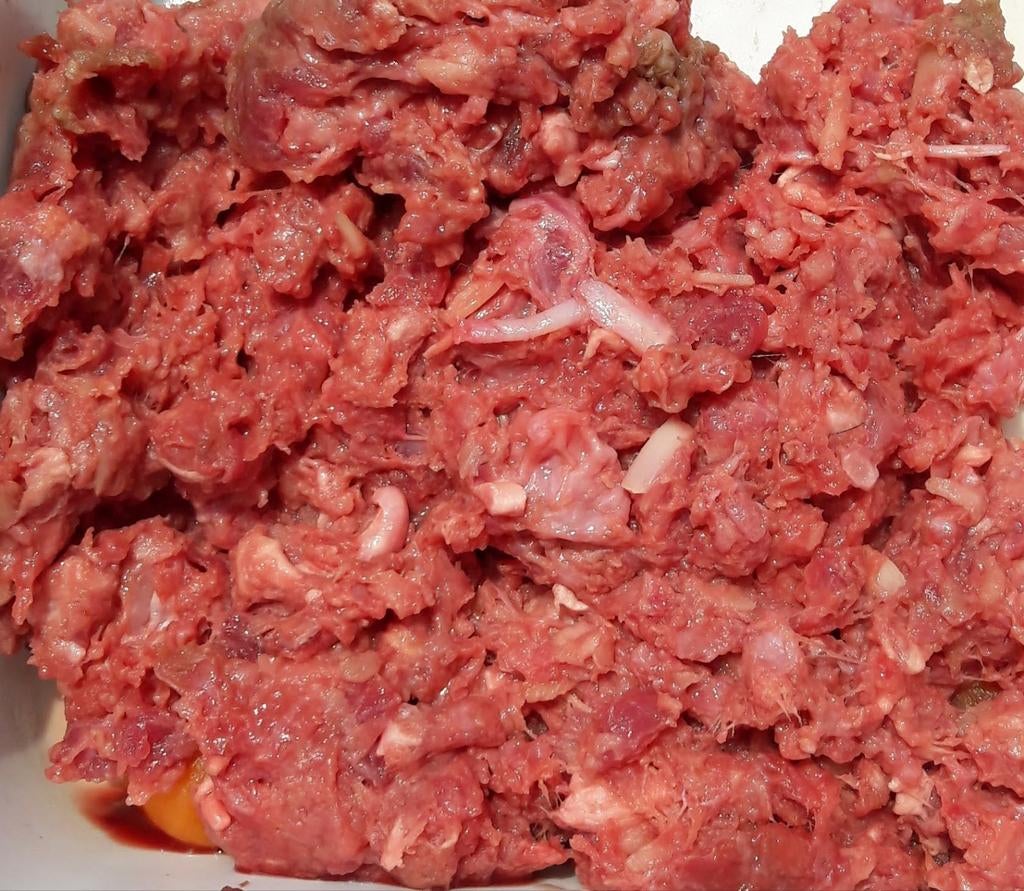 Gemalen hondenvlees en hondensnack, Ophalen, Hond