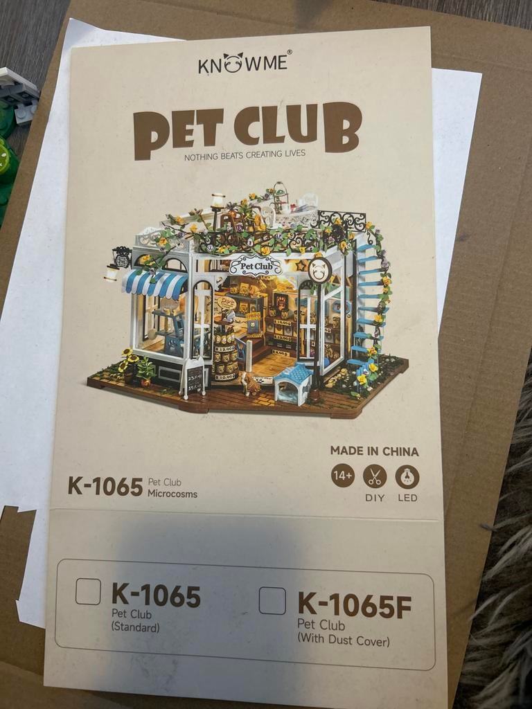 Pet Club K-1065 modelbouw, Nieuw, Ophalen, Overige merken, Groter dan 1:32
