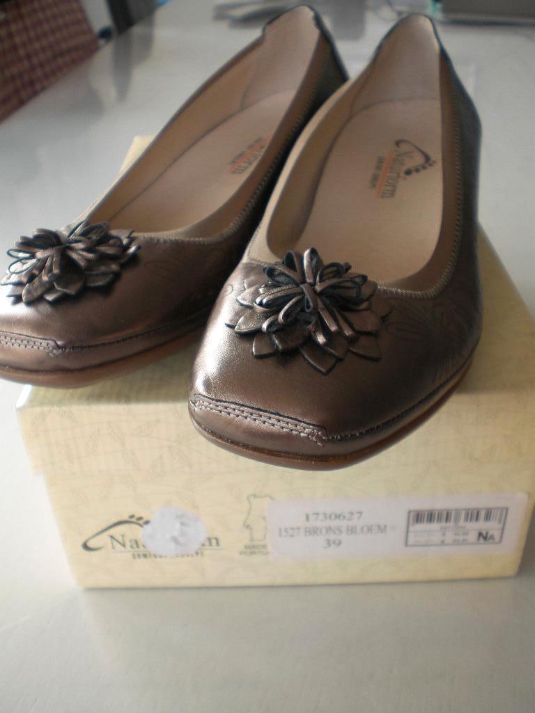 Nieuwe Naturform bronze hakschoenen maat 39, Schoenen met lage hakken, Overige kleuren, Naturform, Nieuw