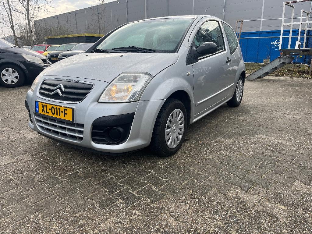 Citroën C2 1.4 I 2009 Grijs, Voorwielaandrijving, 4 cilinders, 965 kg, Handgeschakeld