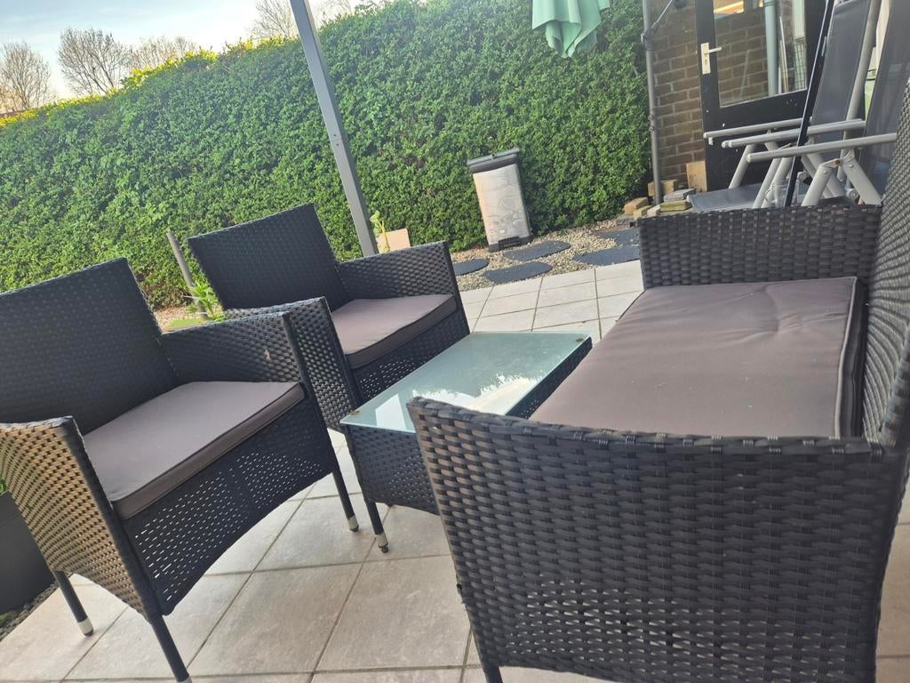 Te koop tuinset met kussens, Ophalen of Verzenden, Gebruikt