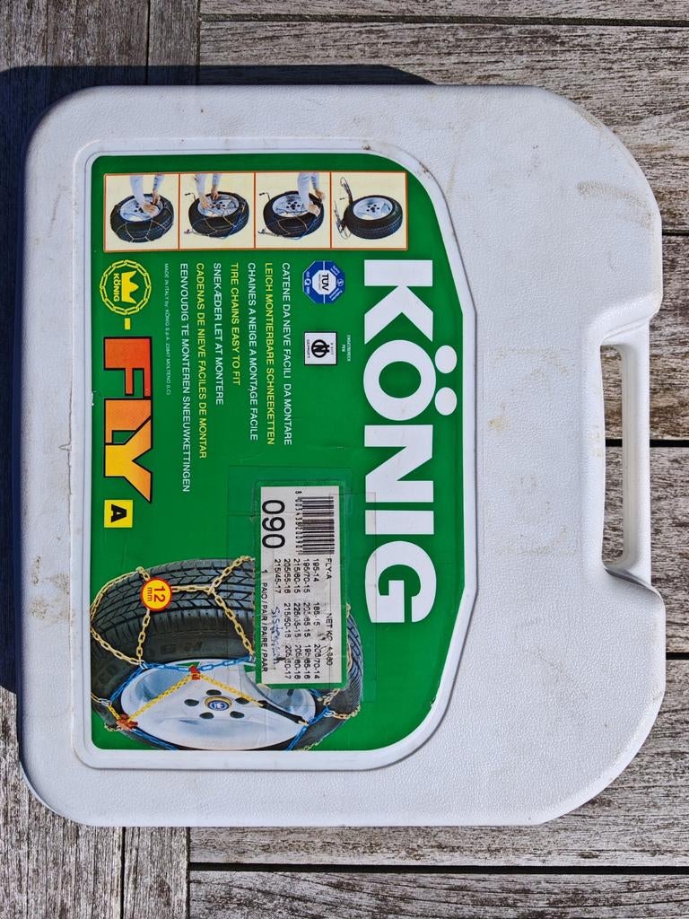 König sneeuwkettingen - Eenvoudige montage, Ophalen of Verzenden, Gebruikt