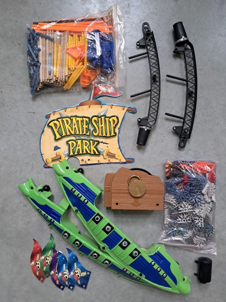 K'nex #15139 Pirate Ship Park, Kinderen en Baby's, Speelgoed | Bouwstenen, Zo goed als nieuw, K'nex, Ophalen of Verzenden