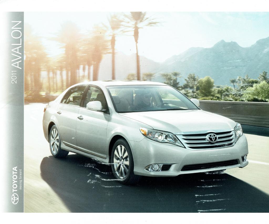 Folder Toyota Avalon (USA-uitgave - 2011), Verzenden, Gelezen, Toyota