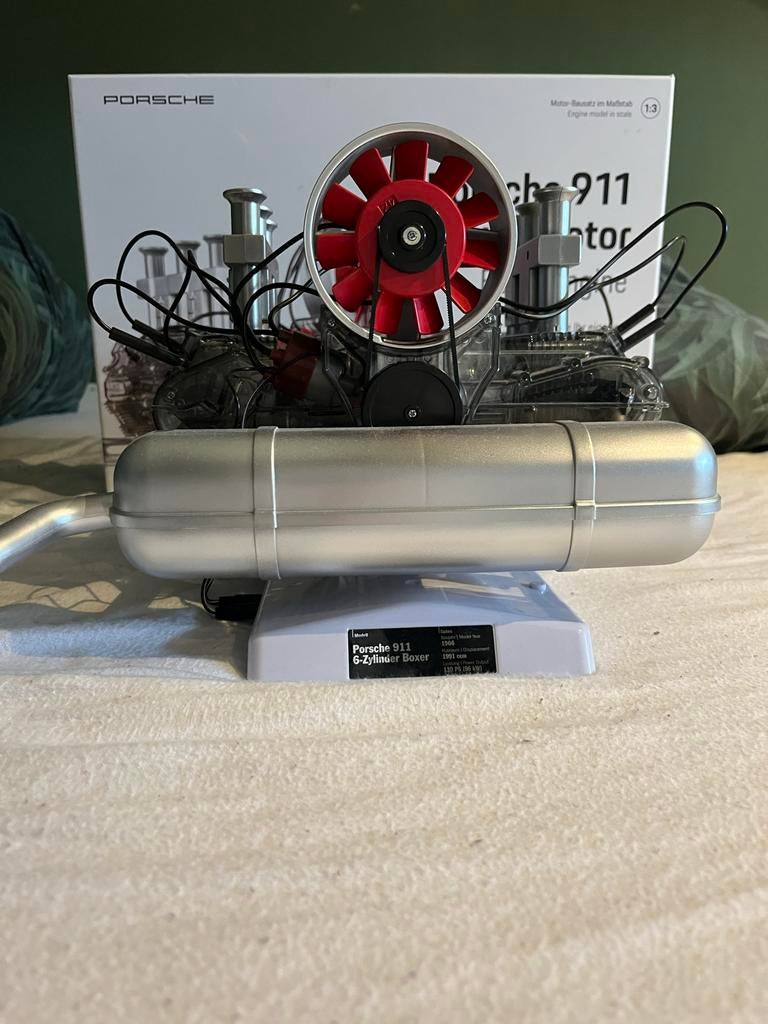 Porsche 911 Boxermotor model, Gebruikt, Auto, Groter dan 1:32, Ophalen