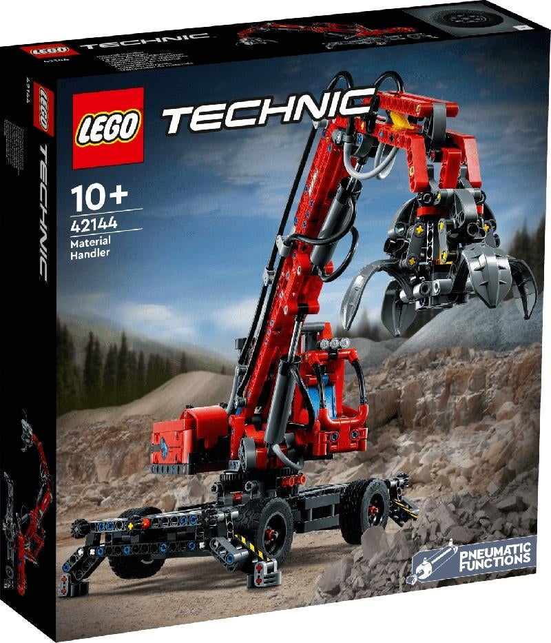 Lego Technic 42144 Material Handler, Compleet, Lego, Ophalen of Verzenden, Zo goed als nieuw