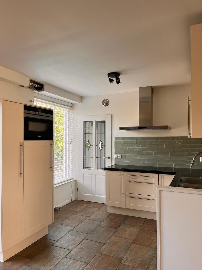 Siematic hoekkeuken met granieten blad - goede staat!, Ophalen, Gebruikt, Hoekkeuken, Graniet of Steen