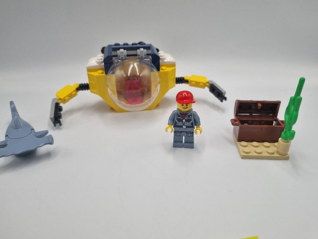 Lego City 60263 Ocean Mini-Submarine, Ophalen, Zo goed als nieuw, Complete set, Lego