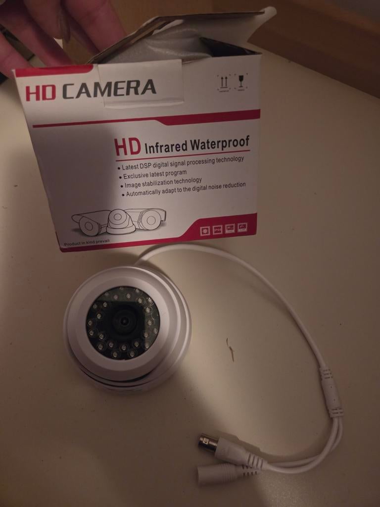 HD Infrarood Waterdichte Beveiligingscamera, Ophalen of Verzenden, Nieuw, Buitencamera