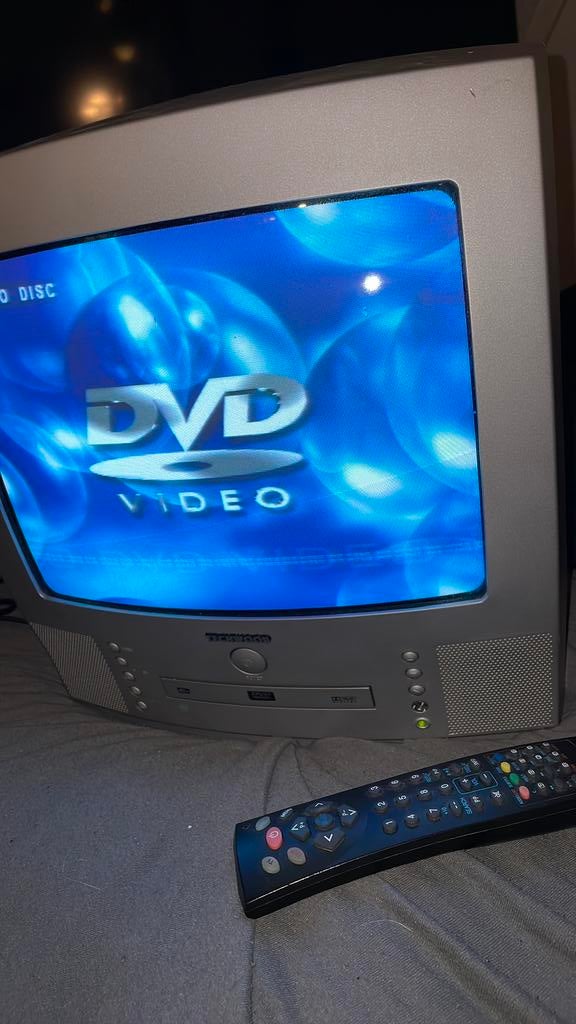 Techwood TV met ingebouwde DVD speler – klein formaat, Ophalen of Verzenden, Zo goed als nieuw, 50 Hz, Overige merken