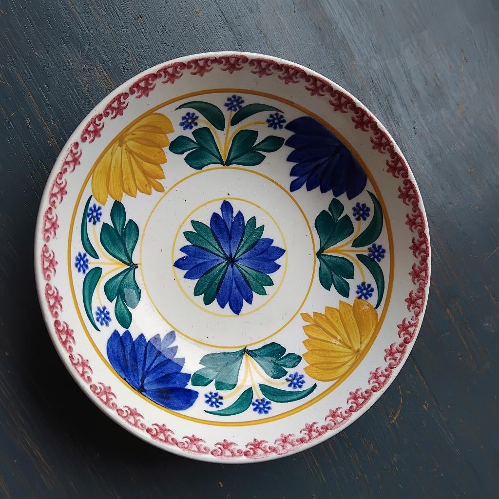 pollingrand schaaltje boerenbont soc. cer. maastricht, Ophalen of Verzenden