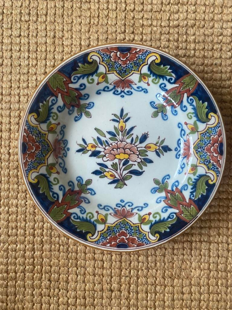 Makkumer aardewerk bord 23cm, Antiek en Kunst, Antiek | Wandborden en Tegels, Ophalen