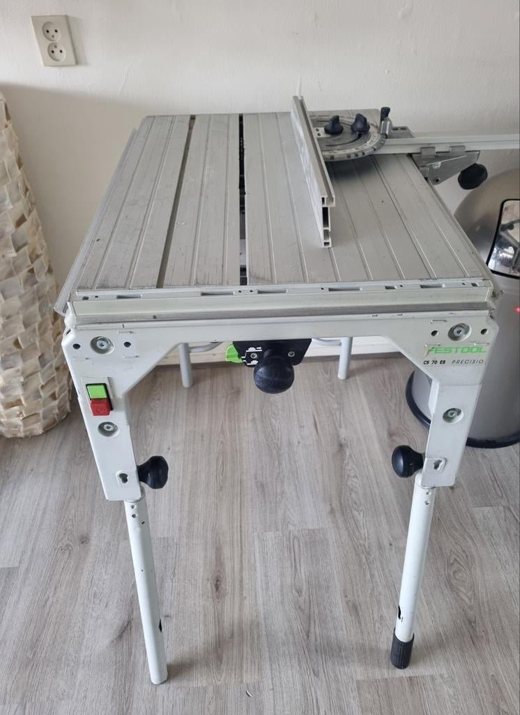 festool cs 70 eb precisio zaagtafel, Ophalen, Gebruikt, Afkortzaag, 30 tot 70 mm