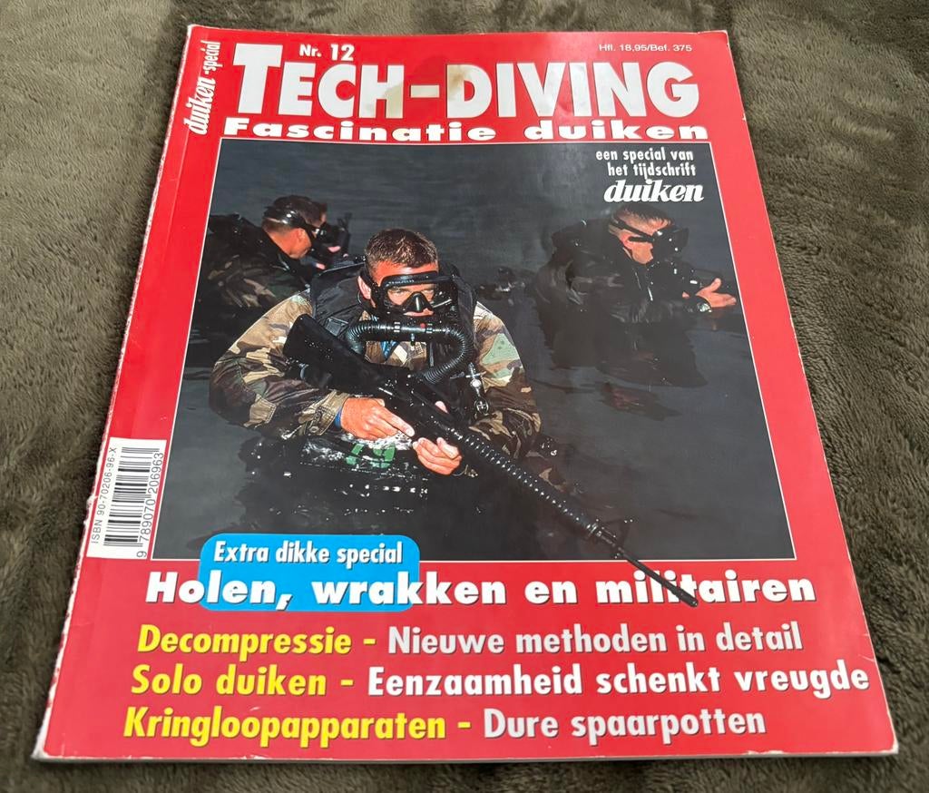 Fascinatie duiken Special: Tech-Diving boekje, Ophalen of Verzenden, Gebruikt