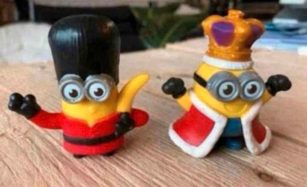 Minions verschrikkelijke ikke mcdonalds happy meal figuren, Ophalen of Verzenden, Zo goed als nieuw