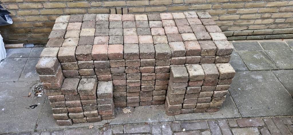 Koppelstenen (Gemêleerd, 10 x 10), Ophalen of Verzenden, Zo goed als nieuw, Beton, Klinkers