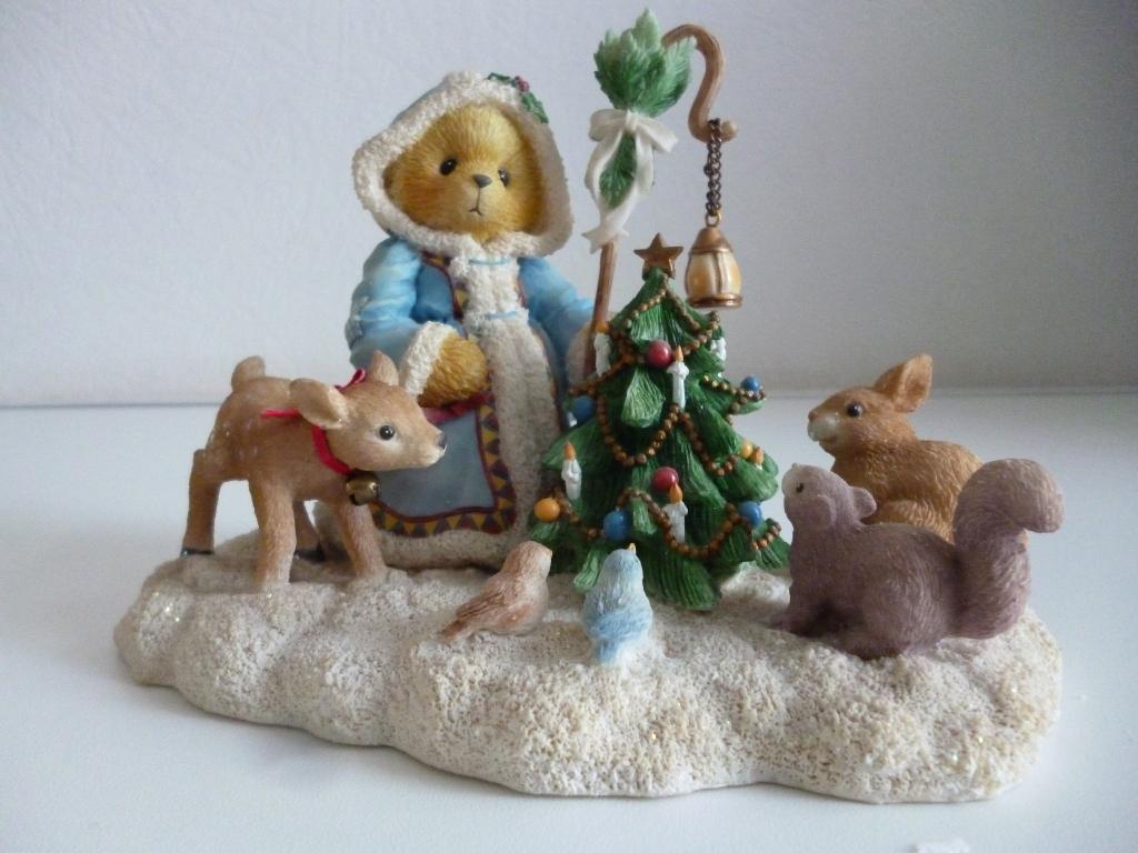 Cherised Teddies met registratie formulier in originele doos, Ophalen of Verzenden, Zo goed als nieuw, Beeldje, Cherished Teddies