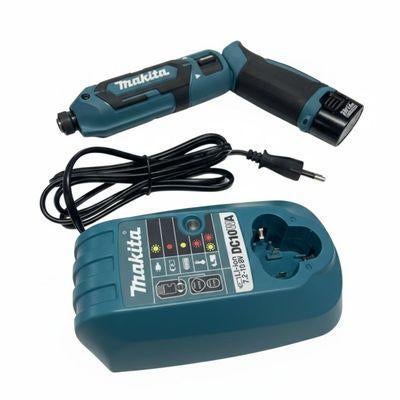 Makita TD022D Penslag schroevendraaier met 2 accu's en tas, Nieuw, Ophalen of Verzenden