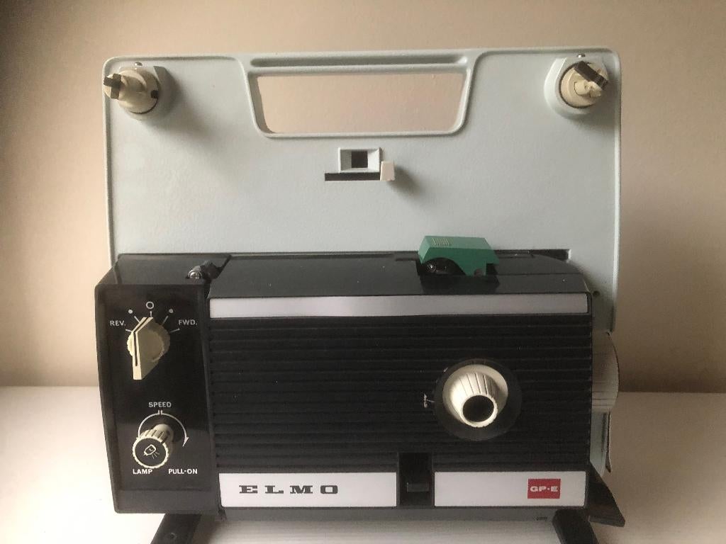 Elmo 8 mm Filmprojector GPE Single 8 en Super 8, Ophalen of Verzenden, 1960 tot 1980, Projector