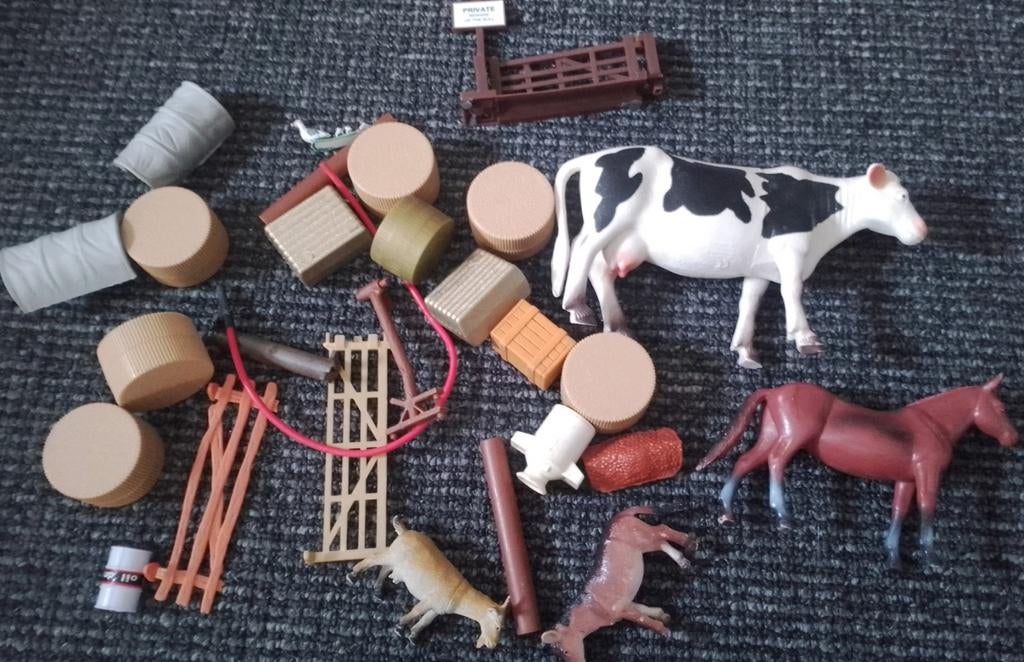 BOERDERIJ SPEELGOED dieren Set - Britains, siku, Ophalen of Verzenden, Gebruikt, Jongen of Meisje